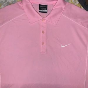 Pink Nike Golf Shirt